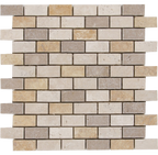 Brick 3D Beige - 30.5x30.5