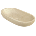 Lavabo Ovale Beige - 35cm x 70CM x 15cm height